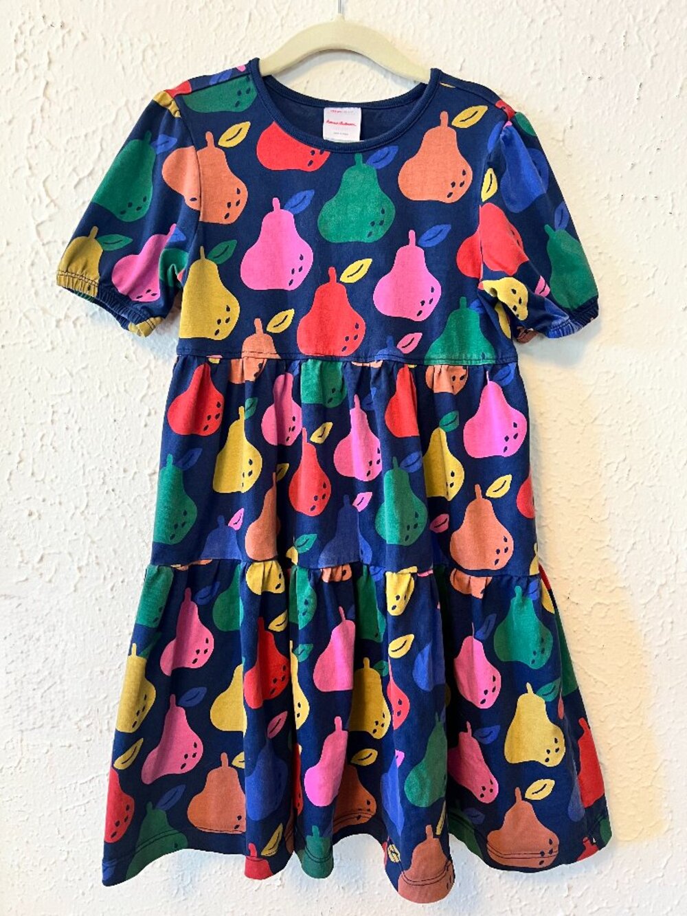 Cotton Pear Print Dress size 6-7